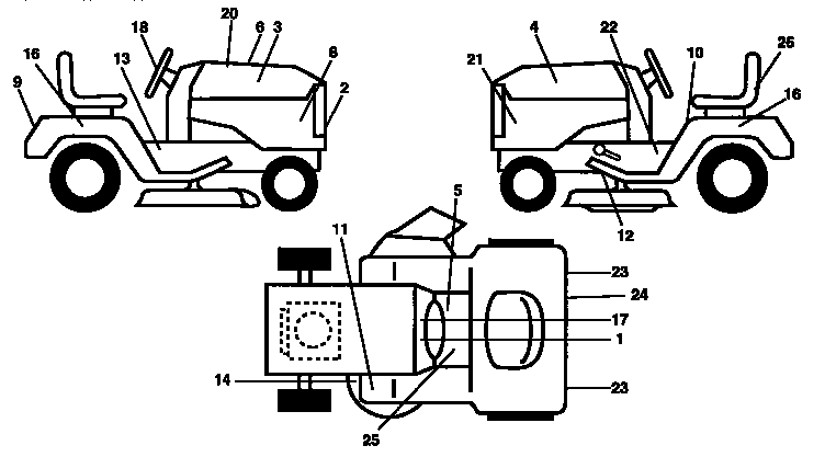 Craftsman 917250771 decals diagram