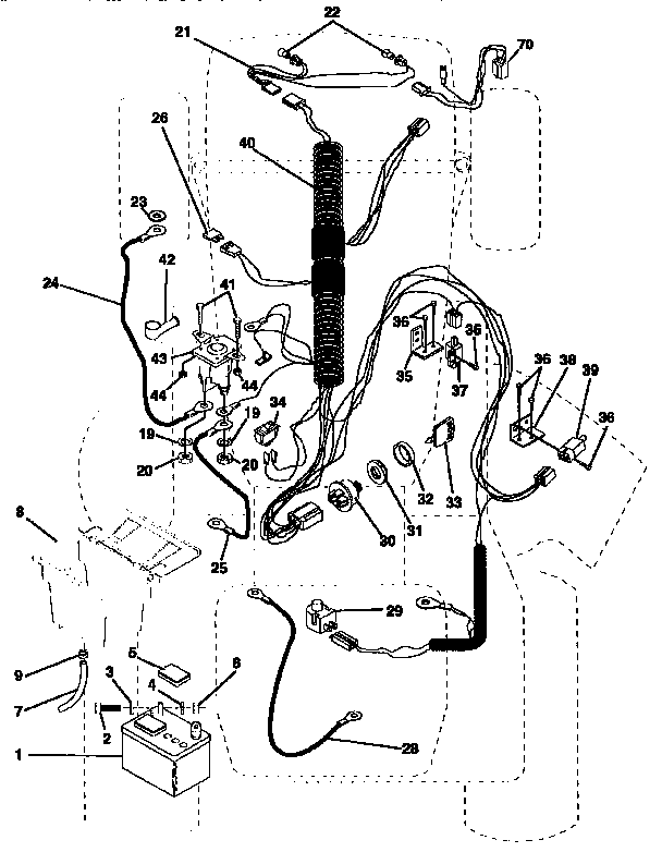 Craftsman 917257621 electrical diagram