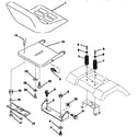 Craftsman 917257621 seat assembly diagram