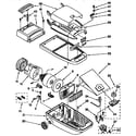 Kenmore 1162451290 vacuum cleaner parts diagram