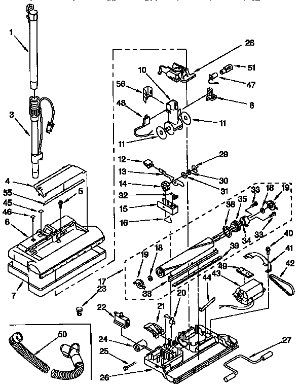 Kenmore 1162451290 power mate parts diagram
