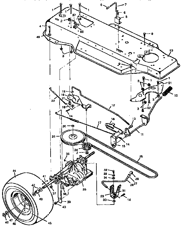 Craftsman 502255120 motion drive diagram