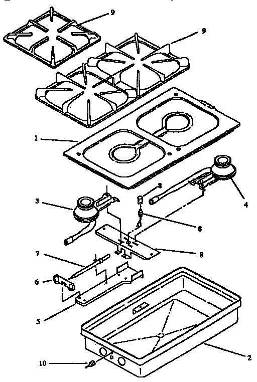 Amana CC22/08591908S replacement parts diagram