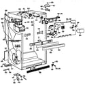 Kenmore 3639732785 cabinet parts diagram