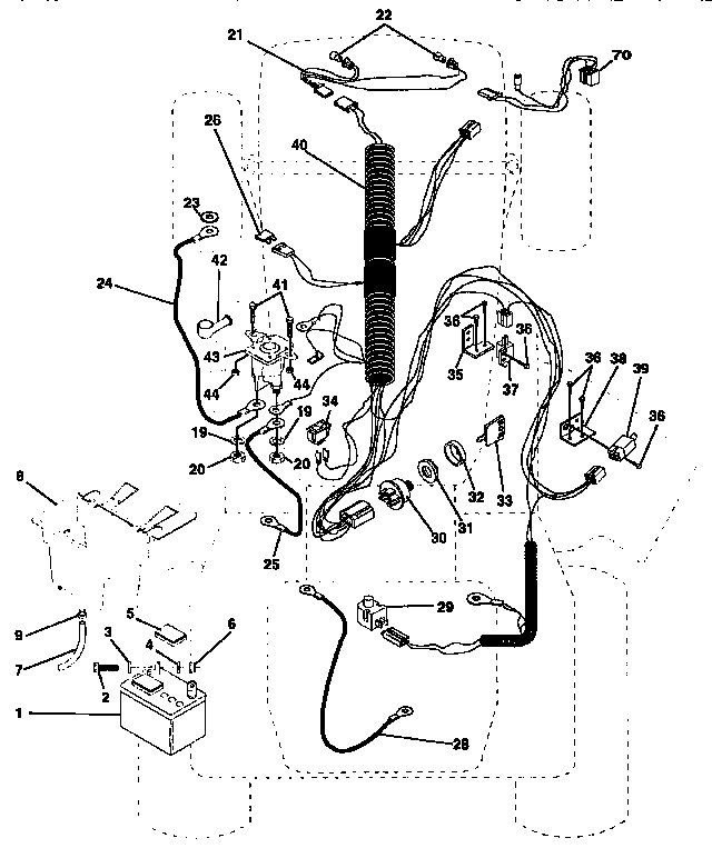Craftsman 917257631 electrical diagram