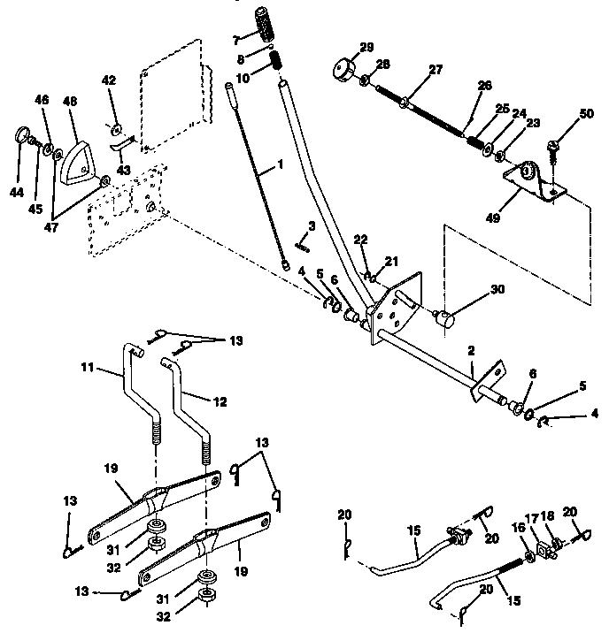 Craftsman 917257631 lift diagram
