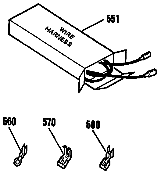Kenmore 9119334190 wire harness diagram