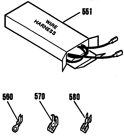 Kenmore 3636244190 wire harness diagram