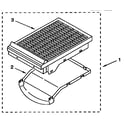 Kenmore 11097593400 dry rack parts diagram
