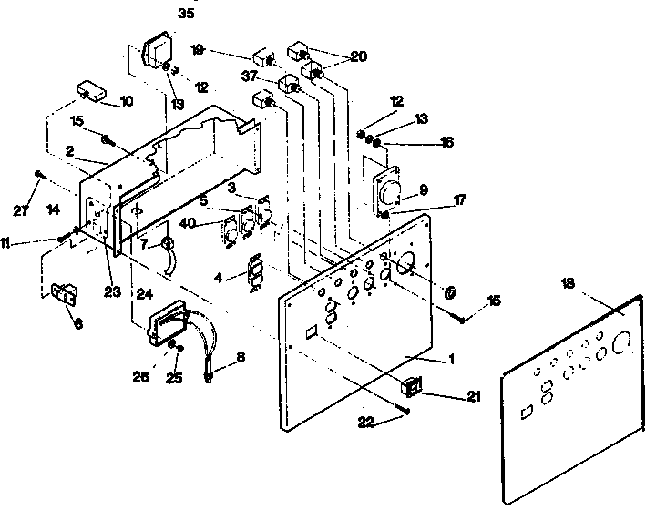 Craftsman 580327075 control panel diagram