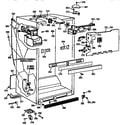 Kenmore 3639742813 cabinet parts diagram