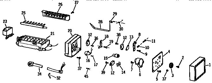 Kenmore 8390 icemaker diagram