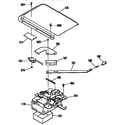 Kenmore 9119344190 door lock section diagram