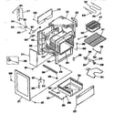 Kenmore 9119344190 body section diagram