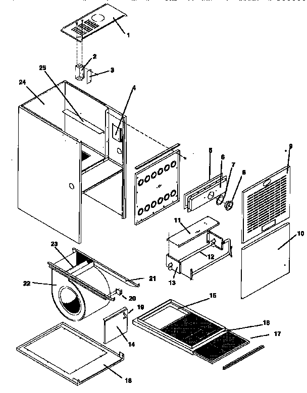 ICP NTC5075BHB2 non-functional replacement parts diagram