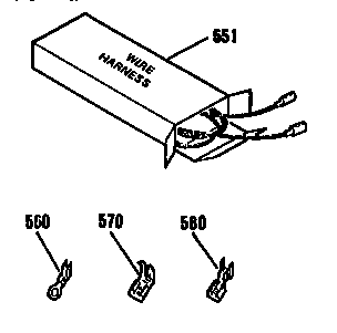 Kenmore 9114832995 wire harnesses and components diagram
