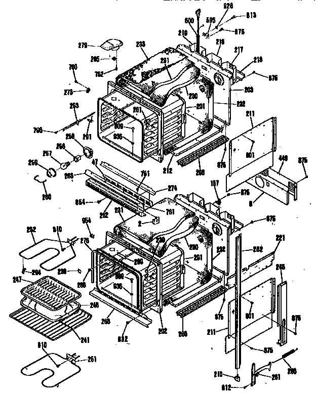 Kenmore 9114832995 body section diagram