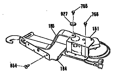 Kenmore 9114832995 lock section diagram