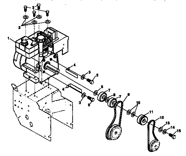 Sears 536886620 engine components repair parts diagram