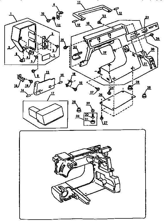 Kenmore 38512612090 base assembly diagram