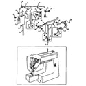 Kenmore 38512612090 needle bar assembly diagram