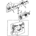 Kenmore 38512612090 geared cam assembly diagram