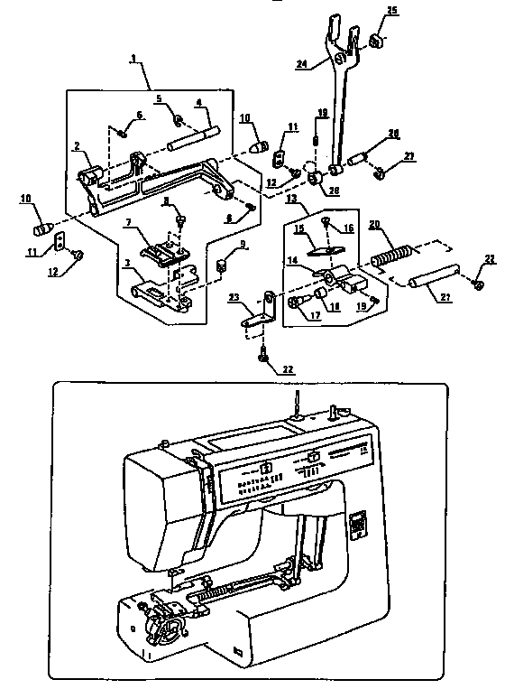 Kenmore 38512612090 feed regulator assembly diagram
