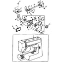 Kenmore 38512612090 shuttle assembly diagram