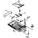 Hewlett Packard HP LASERJET 4-C2001A / C2021A plate and cover diagram
