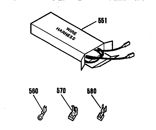 Kenmore 9114524190 wire harness diagram