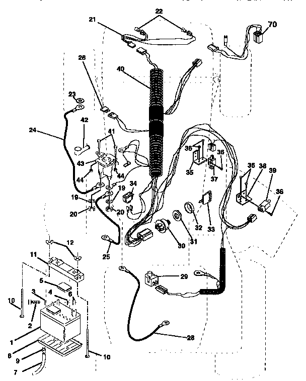 Craftsman 917257561 electrical diagram