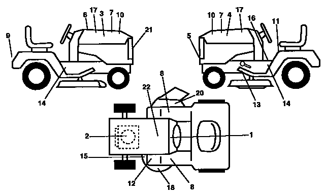 Craftsman 917257561 decals diagram