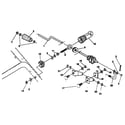 Craftsman 536886540 chute control rod repair parts diagram