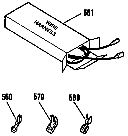 Kenmore 9119342191 wire harness diagram