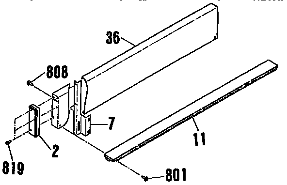 Kenmore 9114654590 optional backsplash diagram