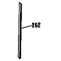 Kenmore 9114654590 optional vertical trim extension diagram