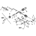 Craftsman 536886330 chute control rod repair parts diagram