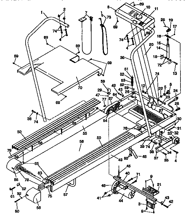 Lifestyler 831297413 unit parts diagram