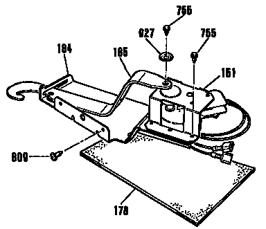 Kenmore 9114674990 door lock section diagram