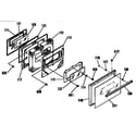 Kenmore 9114674590 door section diagram