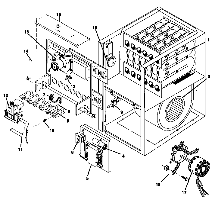 ICP NUH5125BHB2 functional diagram