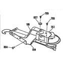 Kenmore 3644803591 door lock section diagram