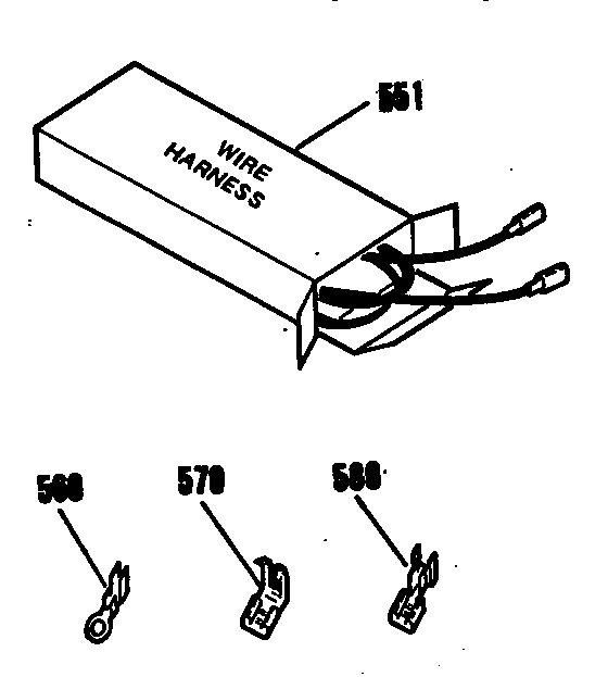 Kenmore 9114803591 wire harness diagram