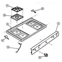 Kenmore 7917859094 main top diagram