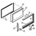 Kenmore 7917859094 upper door diagram