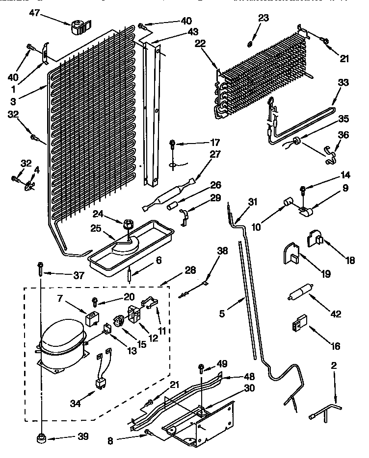 Kenmore 1069642290 unit diagram