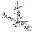 Kenmore 3631434594 motor pump mechanism diagram