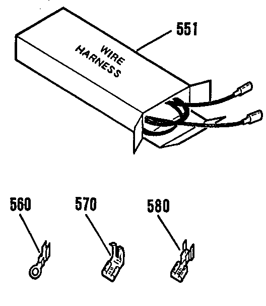 Kenmore 9114712995 wire harness diagram