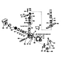 Kenmore 3631654193 motor pump mechanism diagram