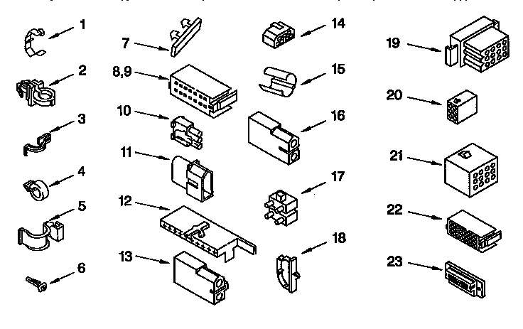 Kenmore 11092585800 wiring harness diagram